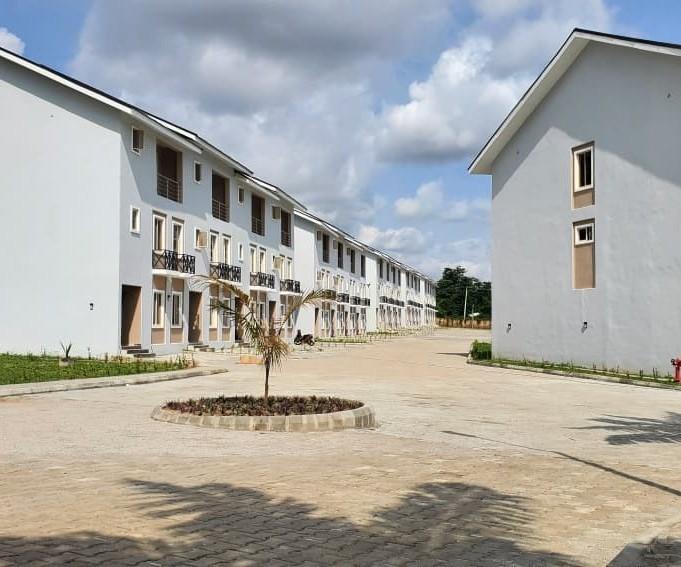 Residential block of flats constructed by LKM-Tech in Ikirun, Osun State